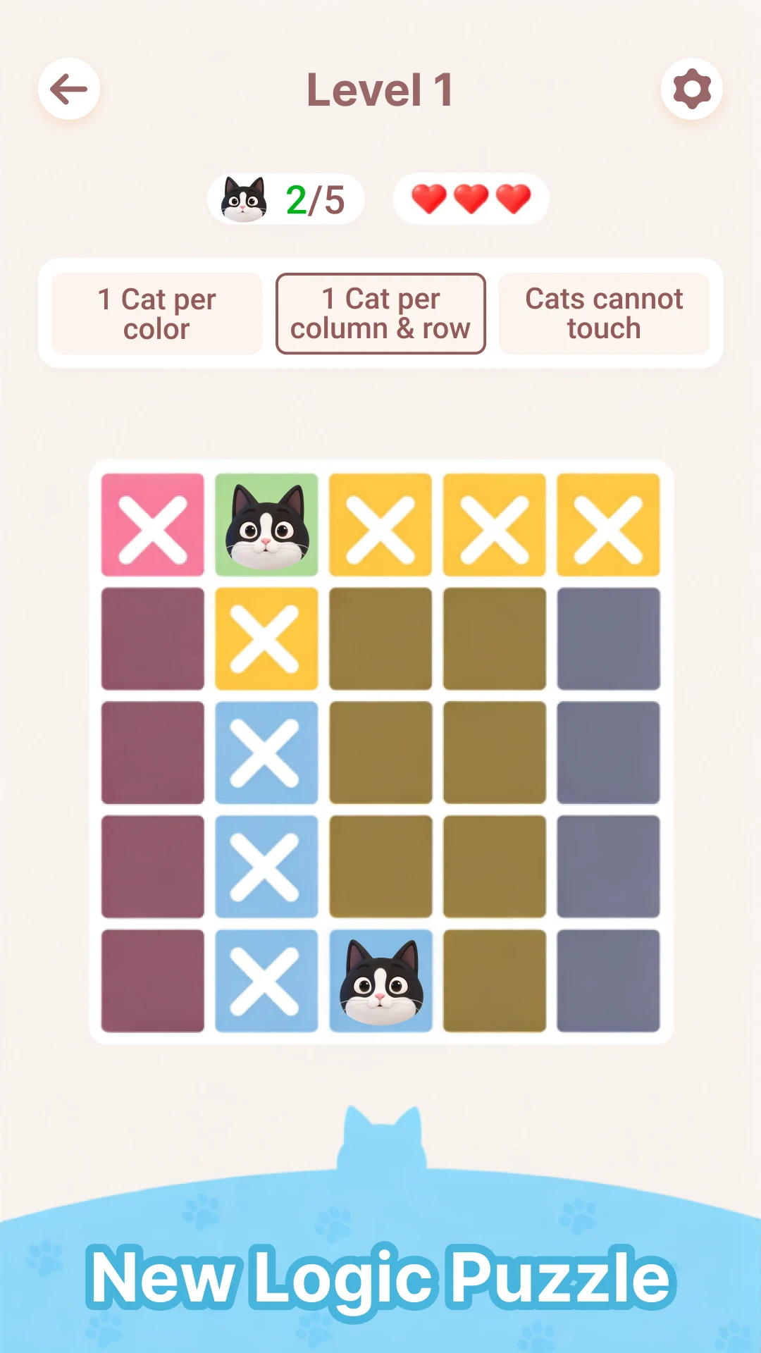 Meowdoku: Brain Puzzle Games screenshot